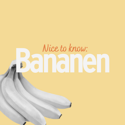 Bananen - der gelbe Helfer gegen Winterdepression