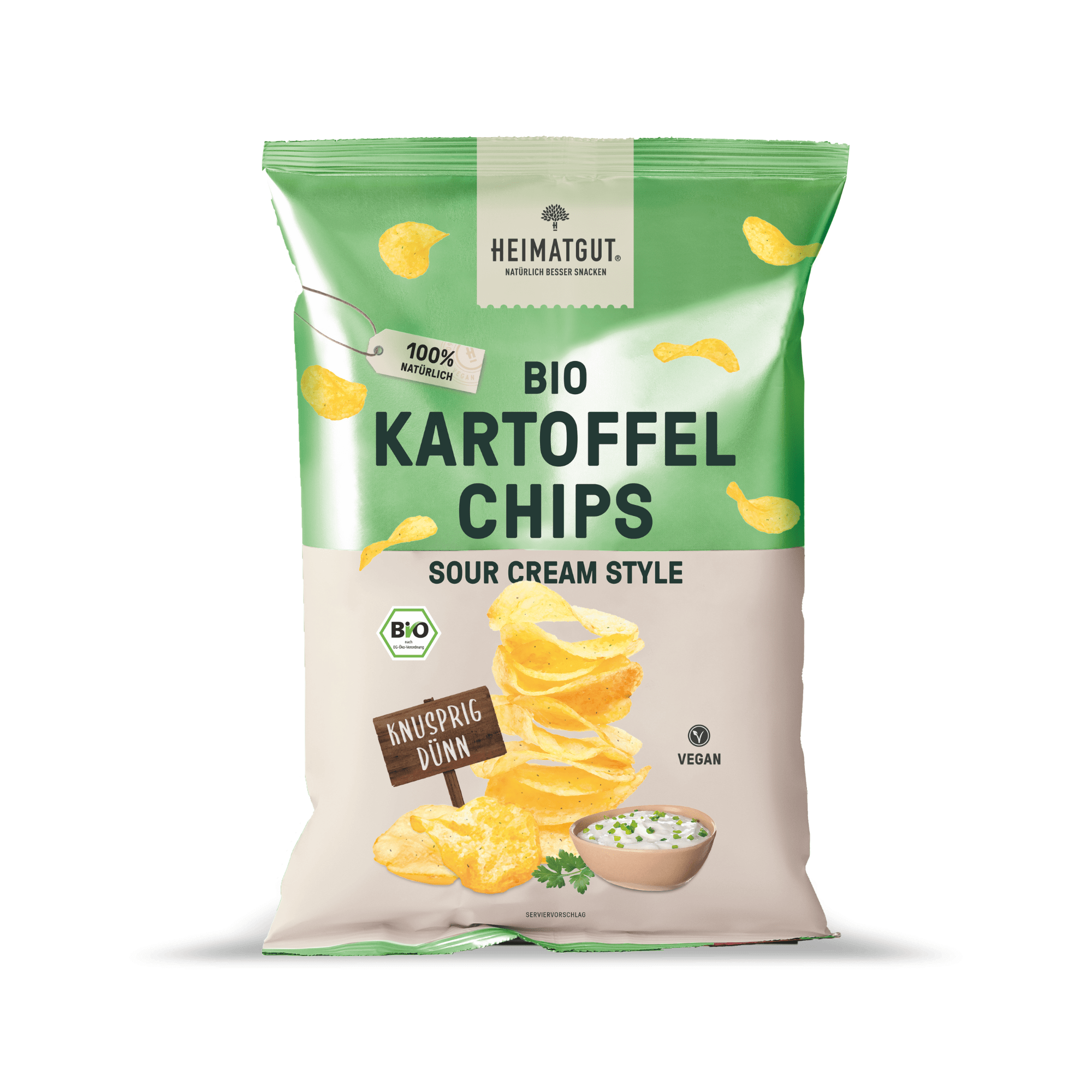 Bio Kartoffelchips Sour Cream Style