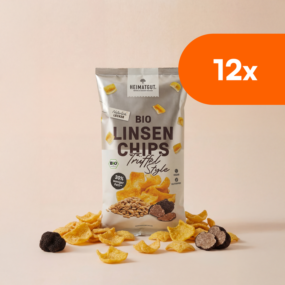 Organic Lentil Chips Truffle-Style