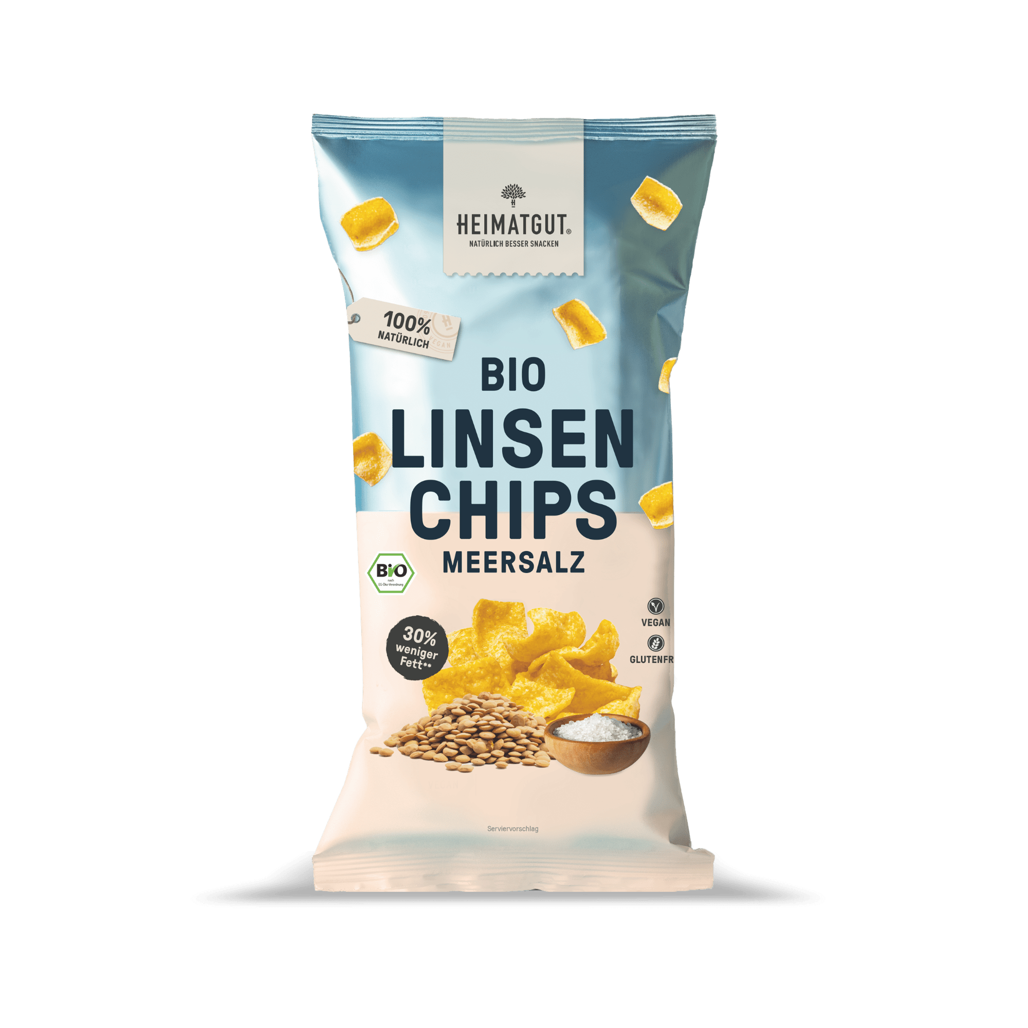 Bio Linsen Chips Meersalz