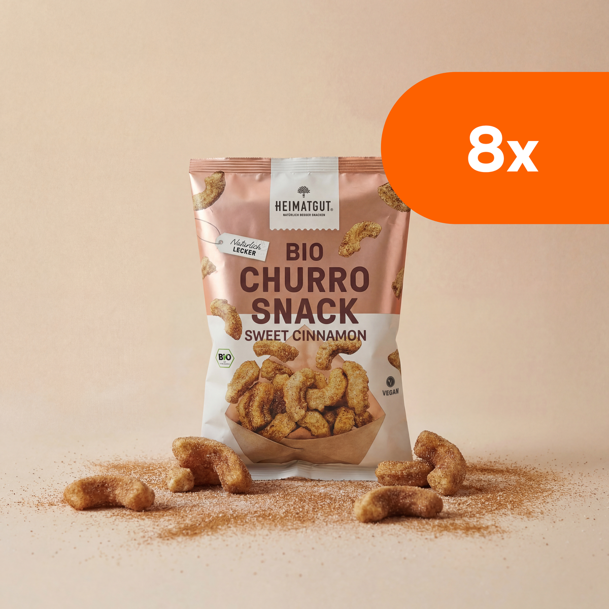 Tüte Bio Churro Snack von Heimatgut