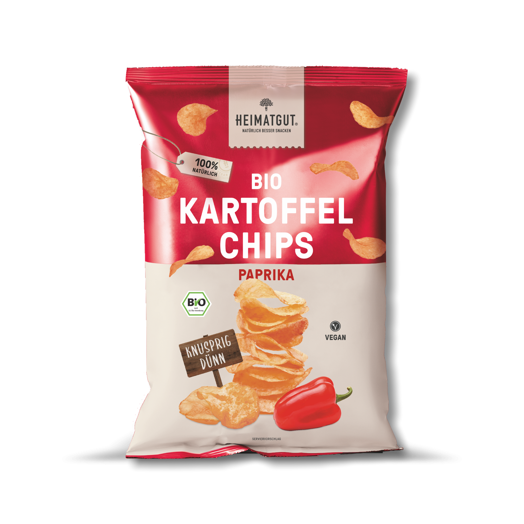 Bio Kartoffelchips Paprika