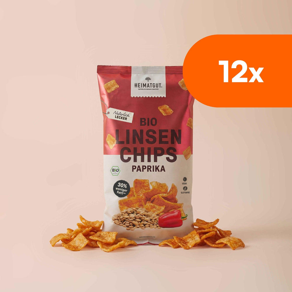 Bio Linsen Chips Paprika