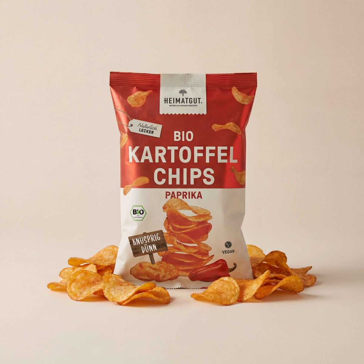 Bio Kartoffelchips Paprika