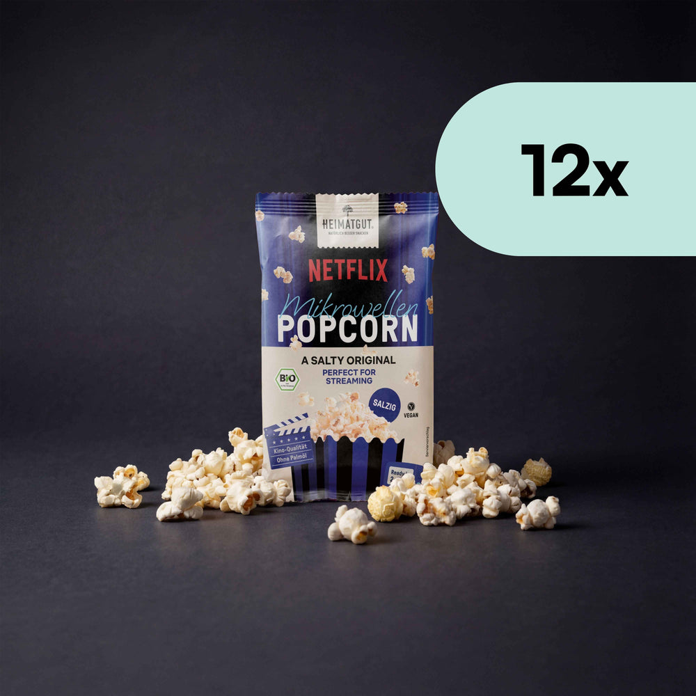 Bio Mikrowellen Popcorn Salzig