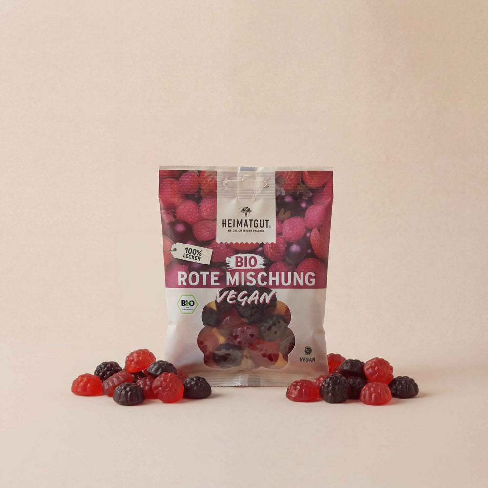 Bio Fruchtgummi Rote Mischung