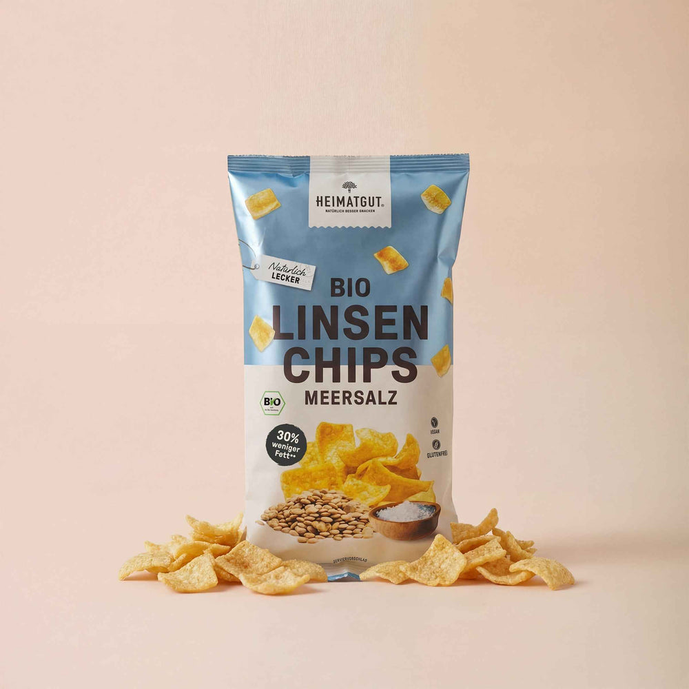 Bio Linsen Chips Meersalz