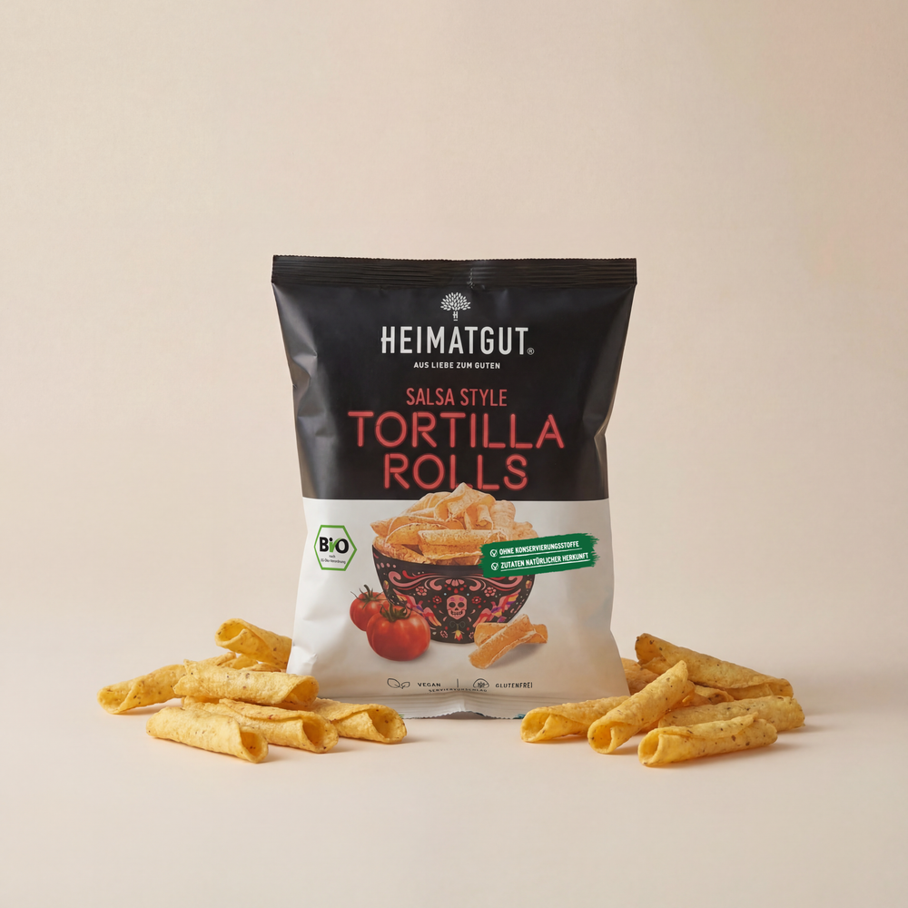 Organic Tortilla Rolls Salsa Style