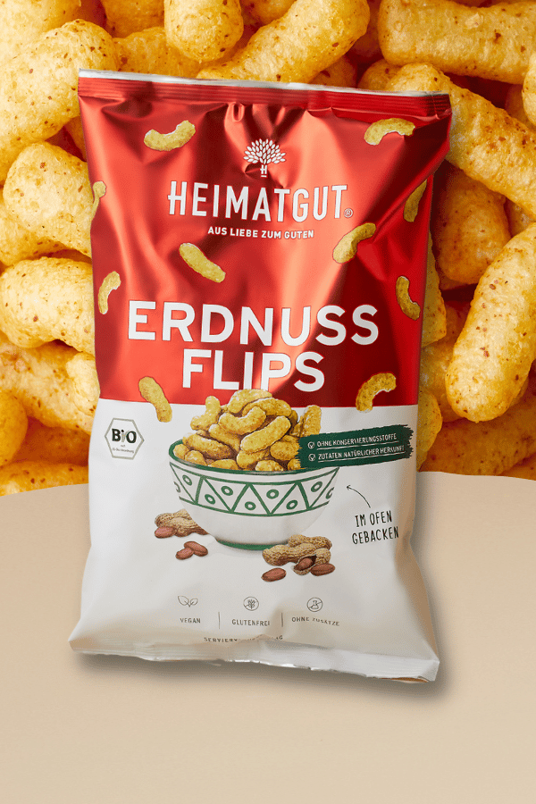 Bio Erdnuss Flips
