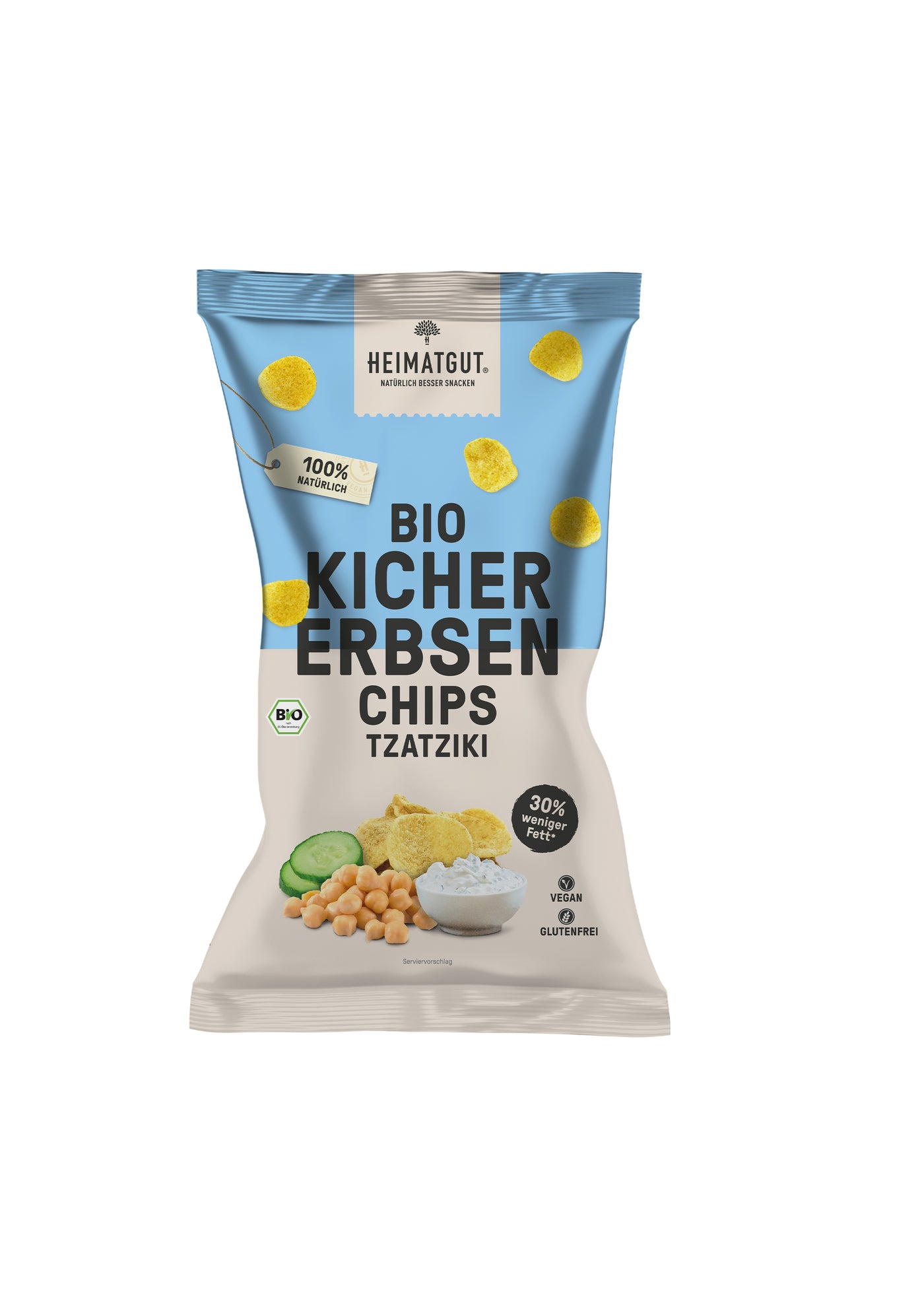Bio Kichererbsen Chips Tzatziki