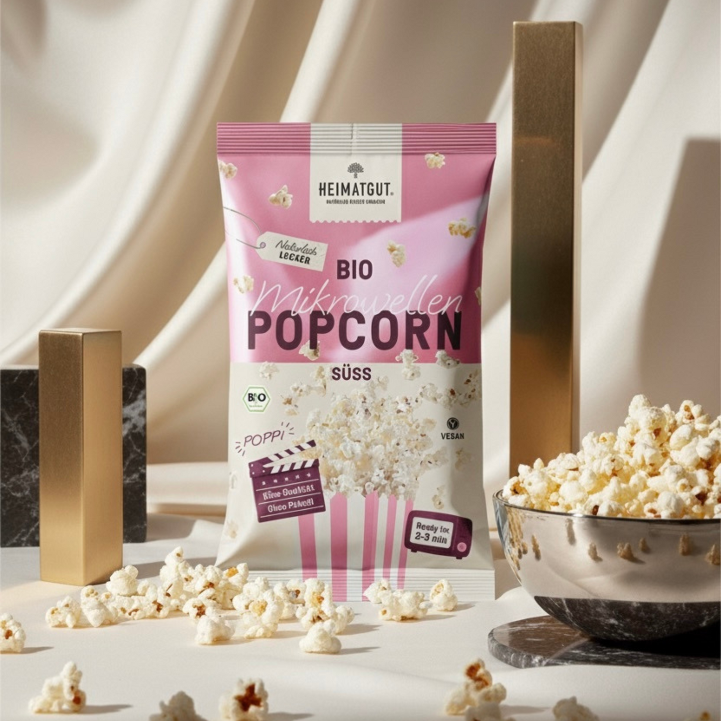 Bio Mikrowellen Popcorn Süß