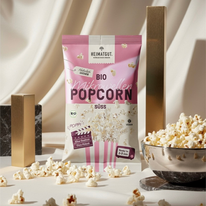 Bio Mikrowellen Popcorn Süß