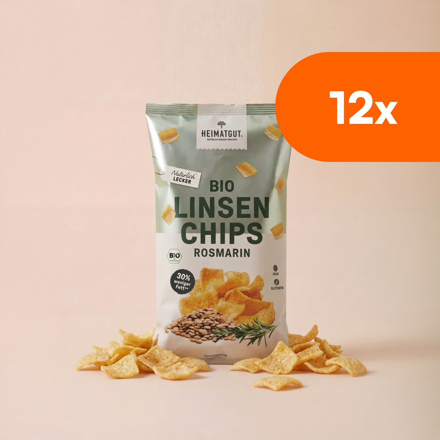 Bio Linsen Chips Rosmarin