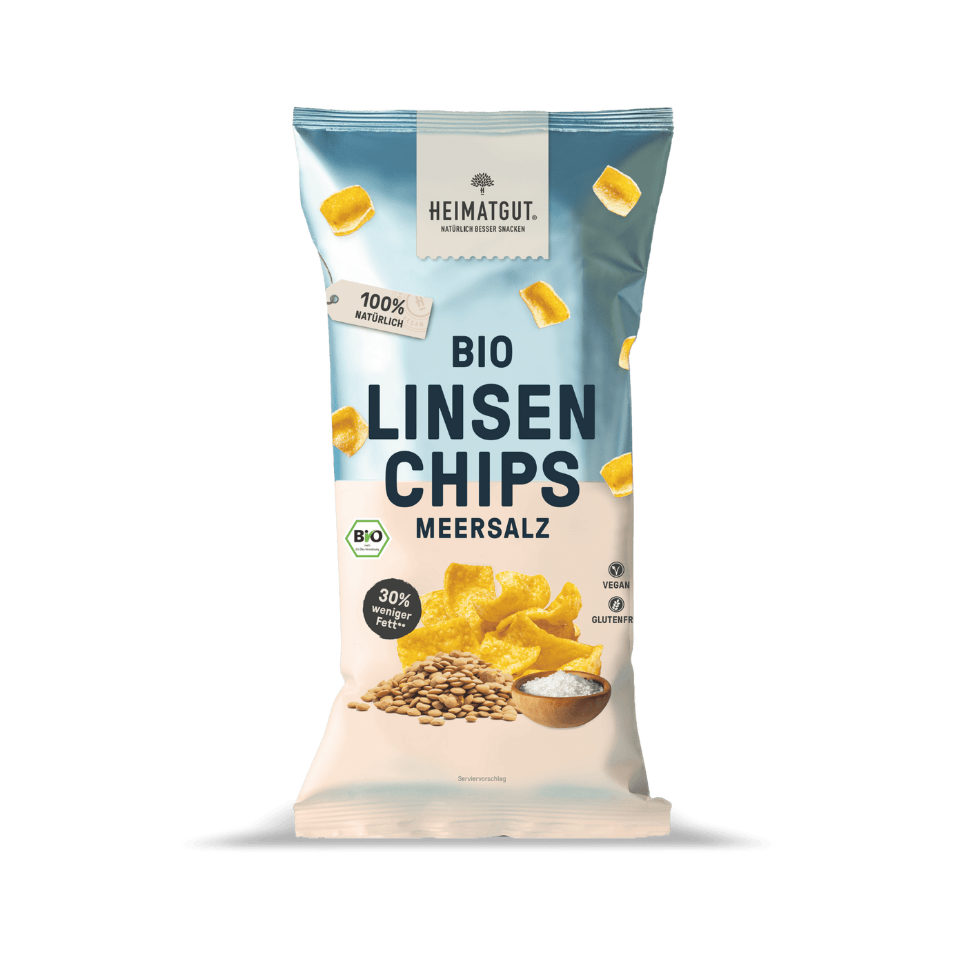 Bio Linsen Chips Meersalz