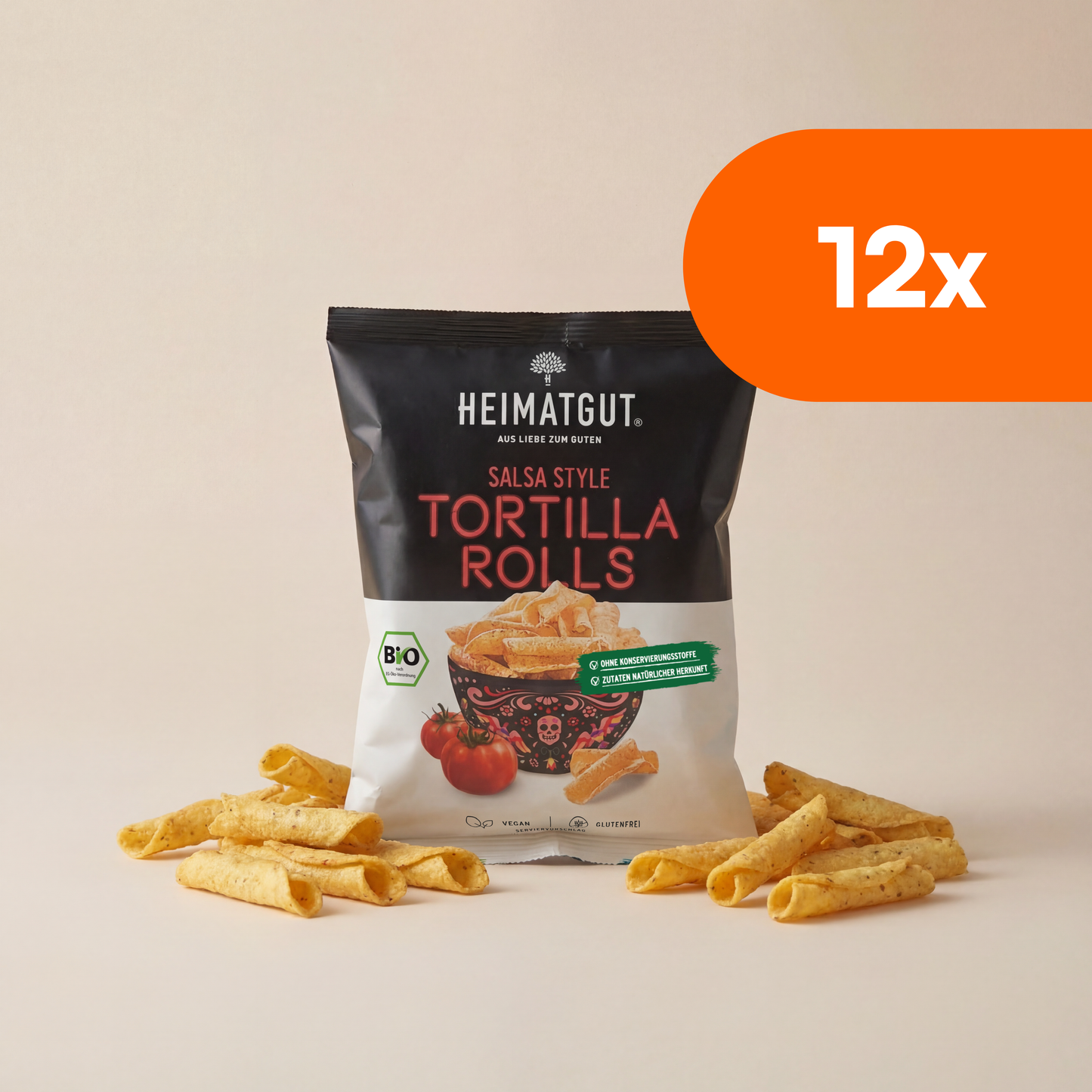 Bio Tortilla Rolls Salsa Style