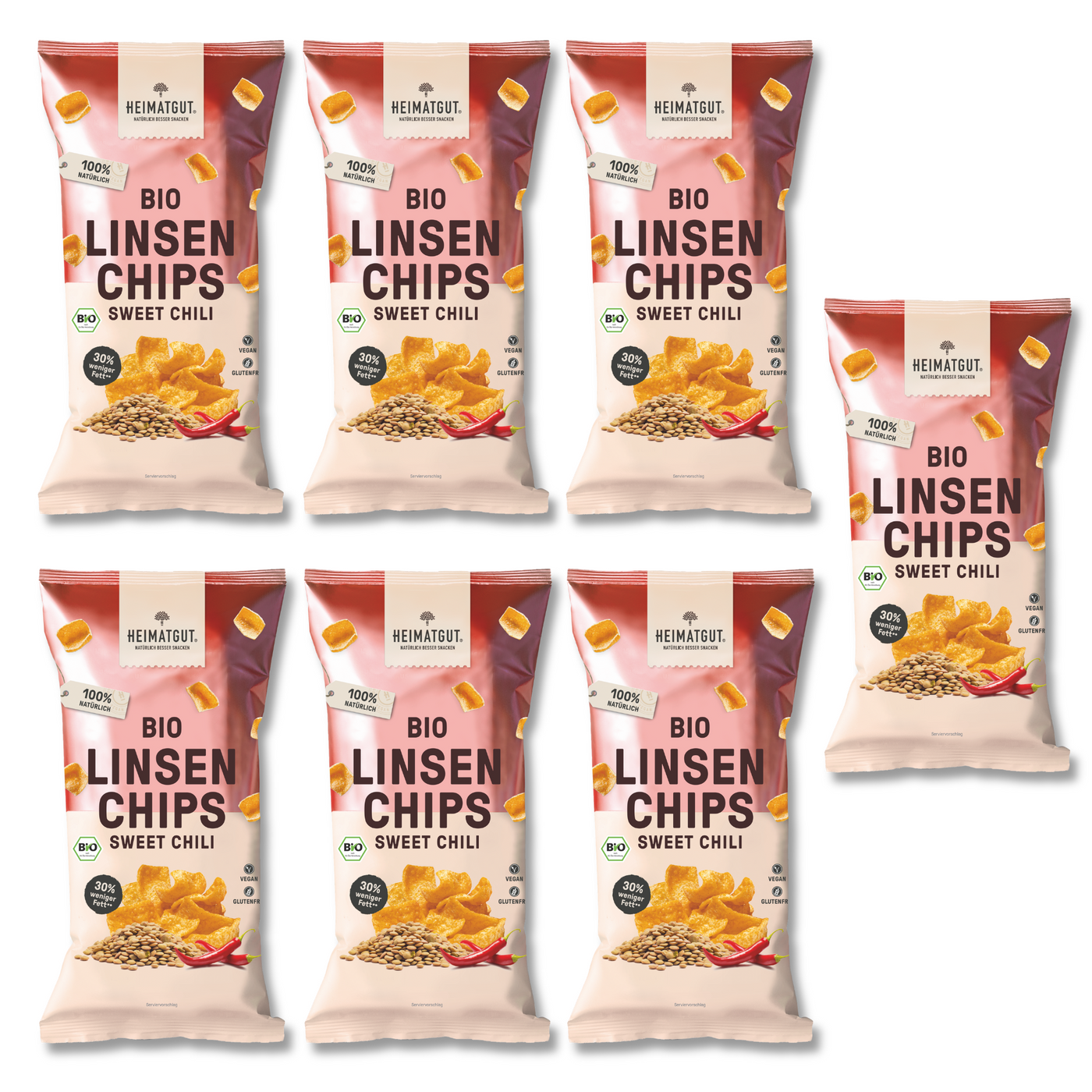 Bio Linsen Chips Sweet Chili