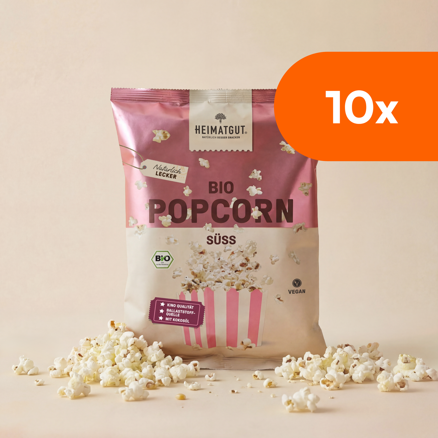Bio Popcorn Süß