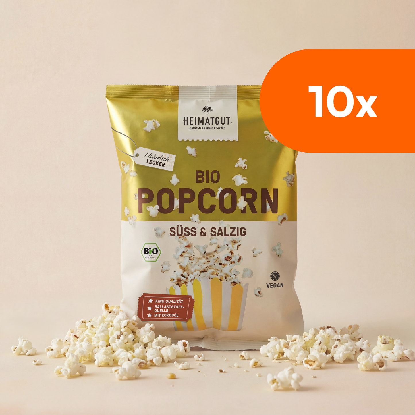 BIO Popcorn Süß und Salzig