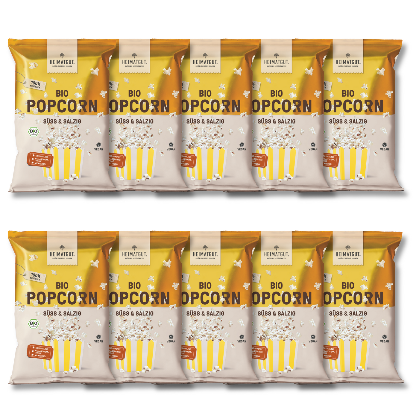 Bio Popcorn Süß-Salzig
