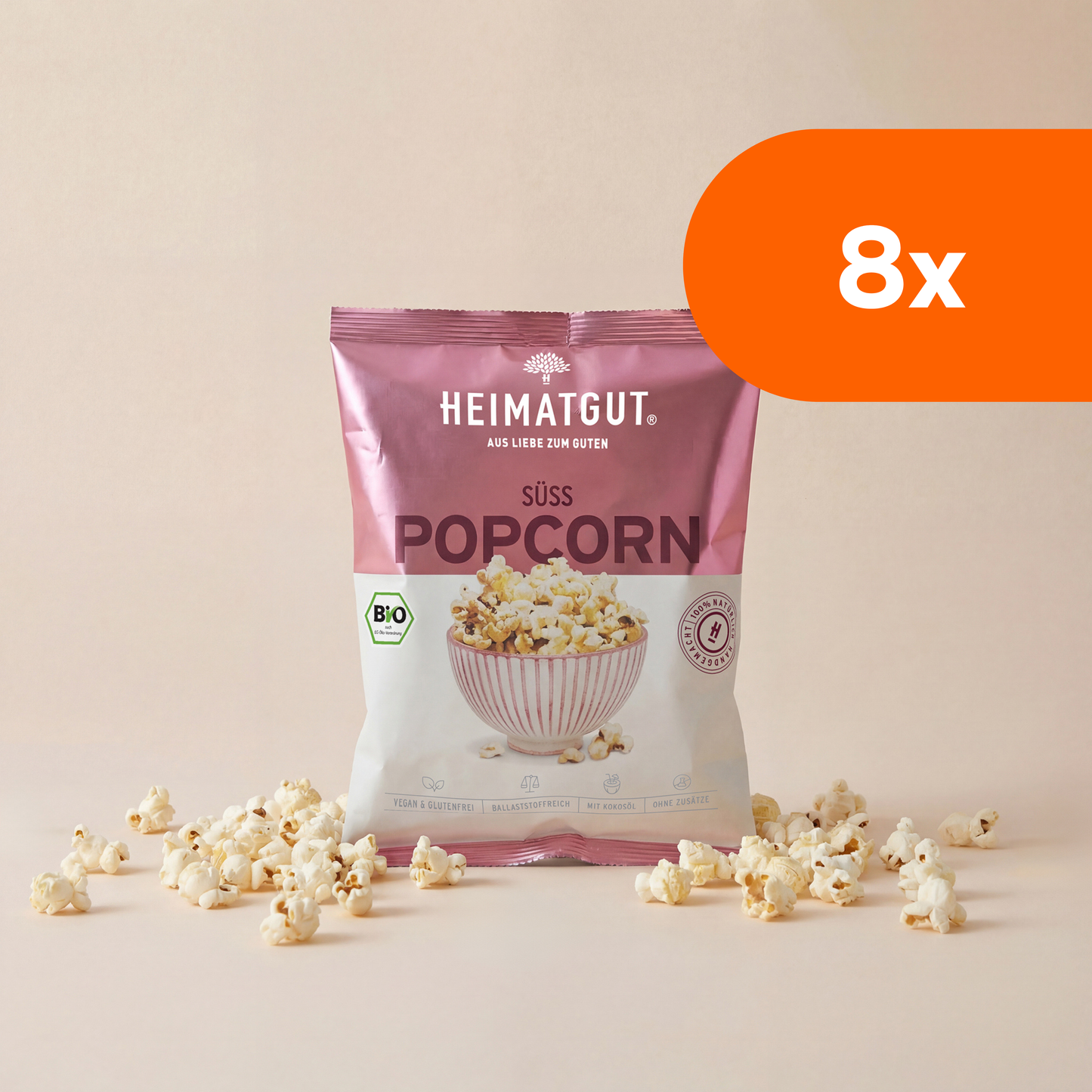 Bio Popcorn Süß klein