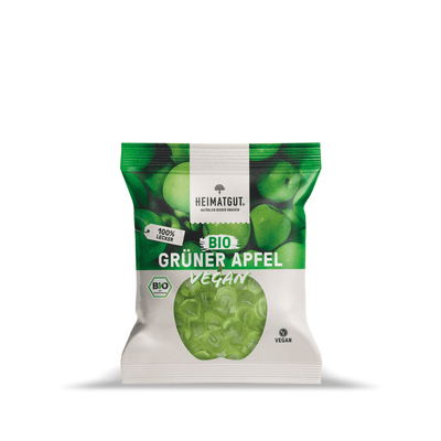 Bio Fruchtgummi Grüner Apfel