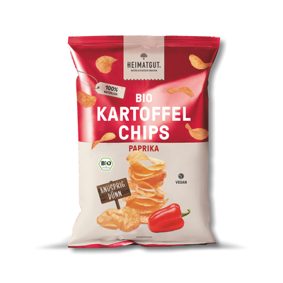 Bio Kartoffelchips Paprika