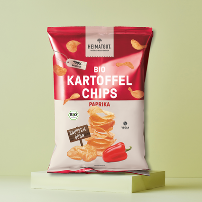 Bio Kartoffelchips Paprika