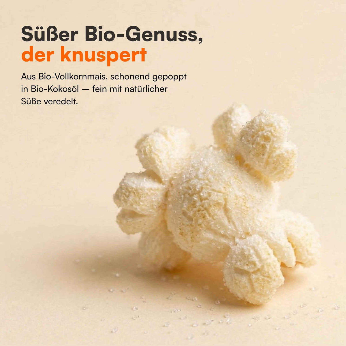 Bio Popcorn Süß