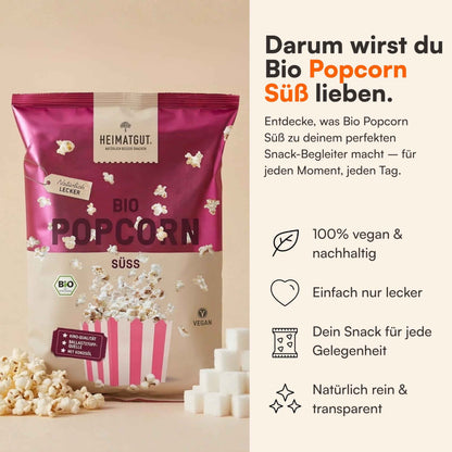 Bio Popcorn Süß