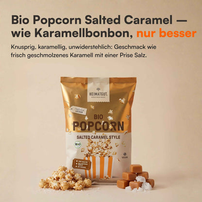 Bio Popcorn Salted Caramel Style