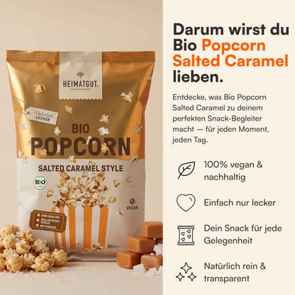 Bio Popcorn Salted Caramel Style