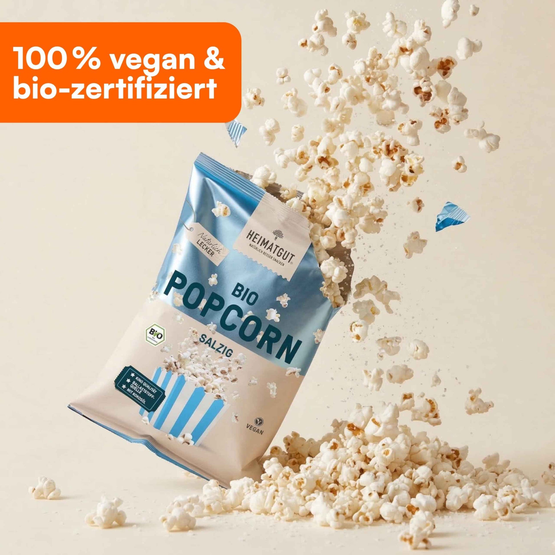 Bio Popcorn Salzig