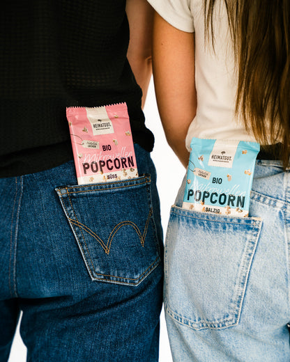 Bio Mikrowellen Popcorn Salzig