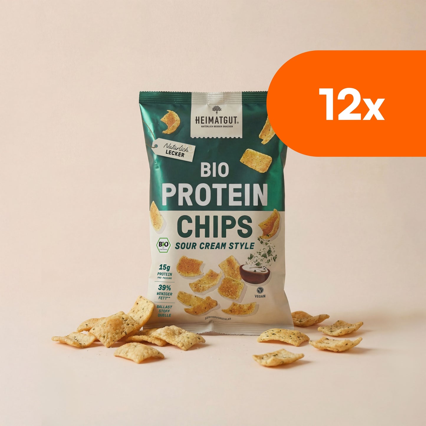 Bio Protein Chips Sour Cream Style