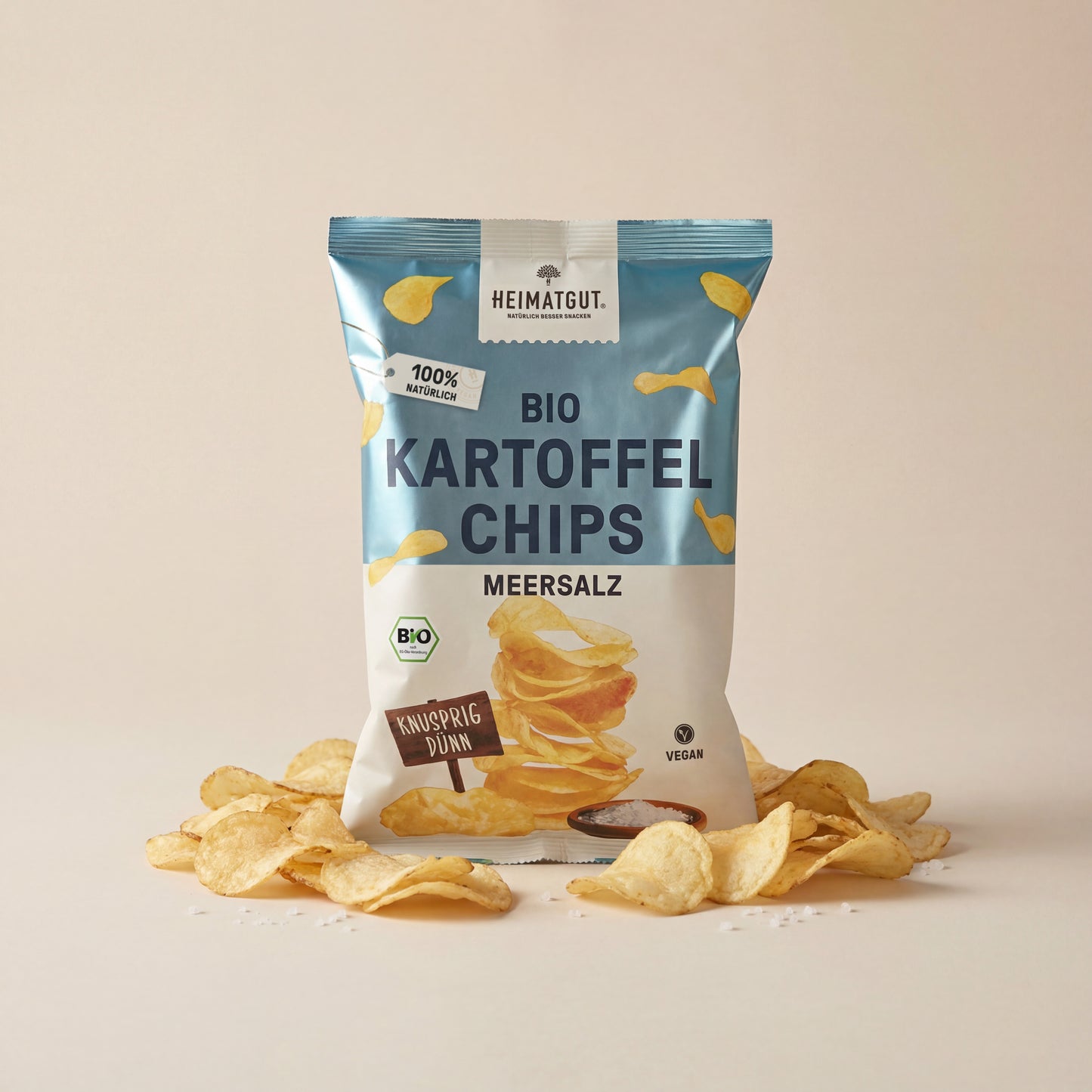 Bio Kartoffelchips Meersalz