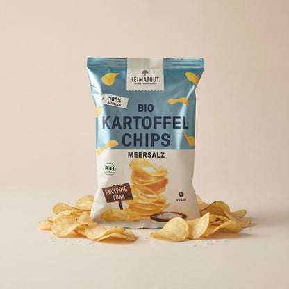 Bio Kartoffelchips Meersalz