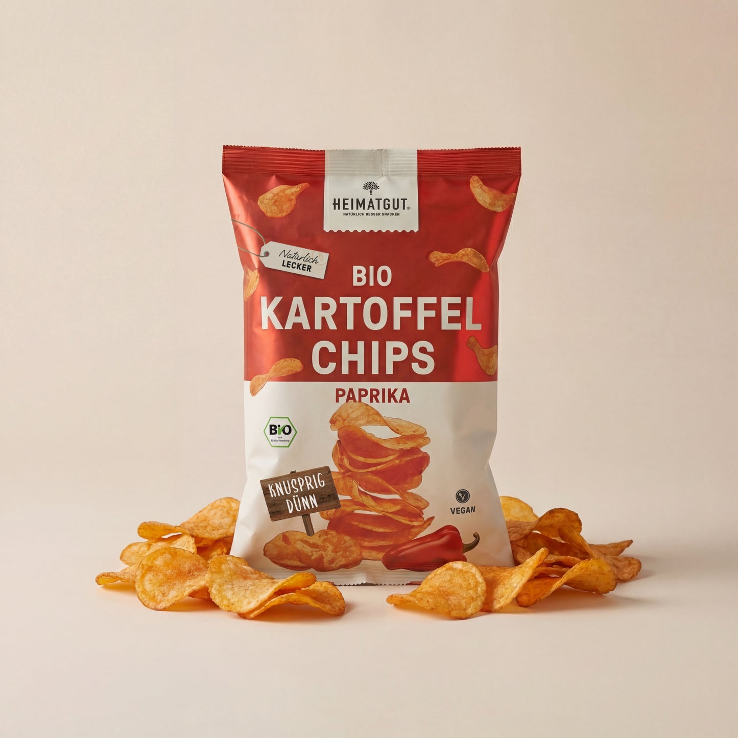 Bio Kartoffelchips Paprika