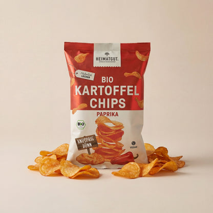 Bio Kartoffelchips Paprika