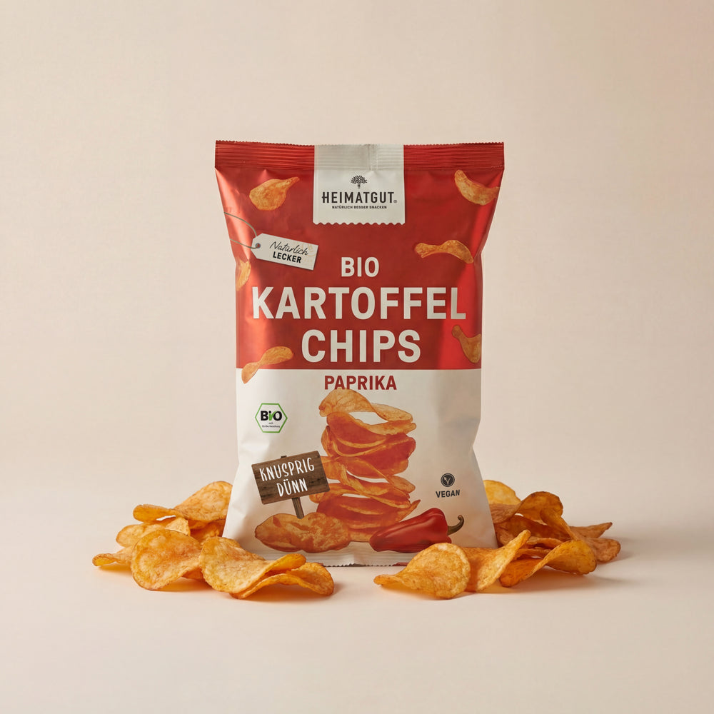 Bio Kartoffelchips Paprika