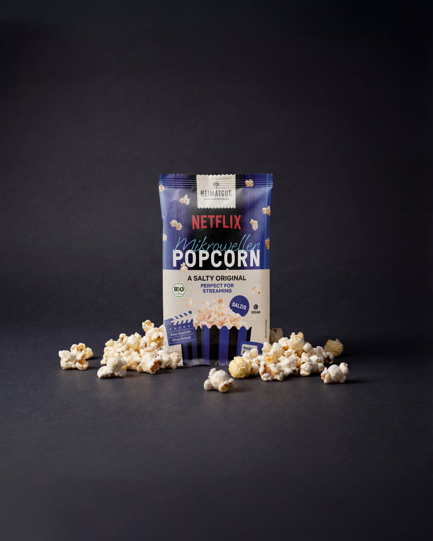 Bio Mikrowellen Popcorn Salzig