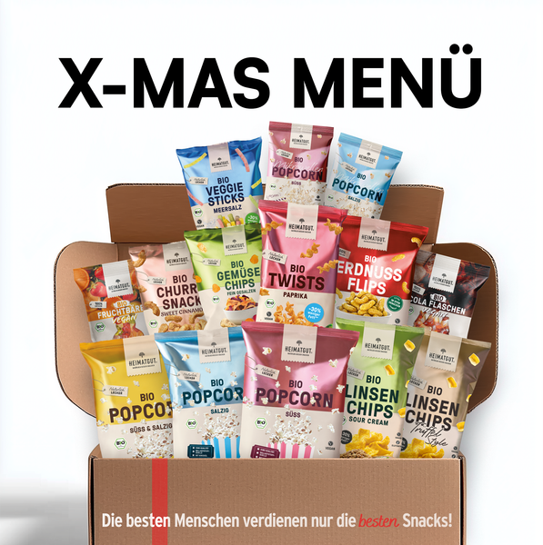 Heimatgut X-MAS Box mit 3 gratis Snacks (limitiert)