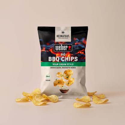 WEBER BIO Kartoffel Chips Sour Cream Style