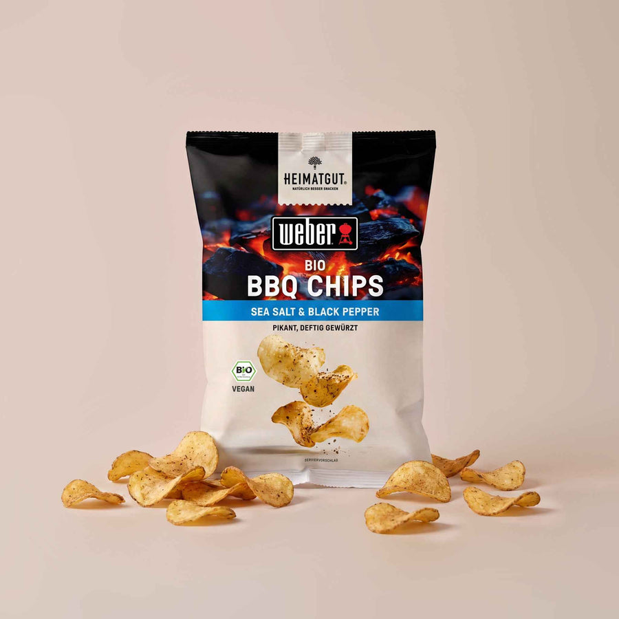 WEBER BIO Kartoffel Chips Salt & Pepper