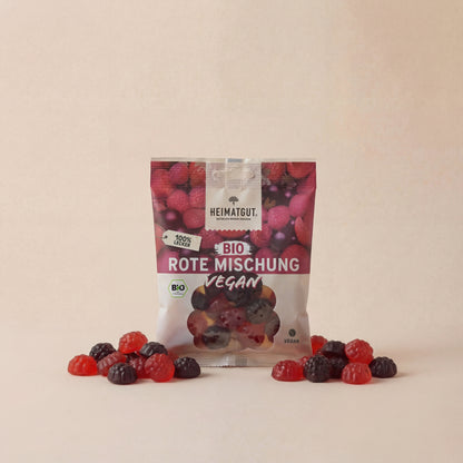 Bio Fruchtgummi Rote Mischung