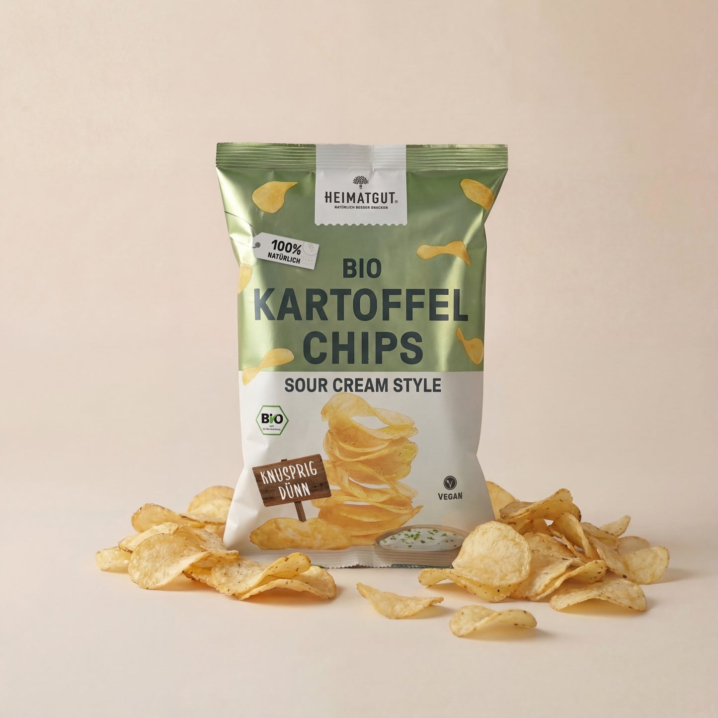 Bio Kartoffelchips Sour Cream Style