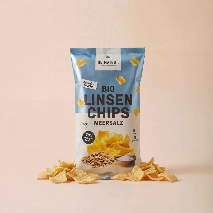 Bio Linsen Chips Meersalz