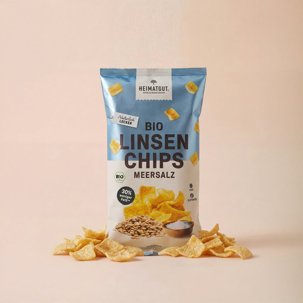 Bio Linsen Chips Meersalz