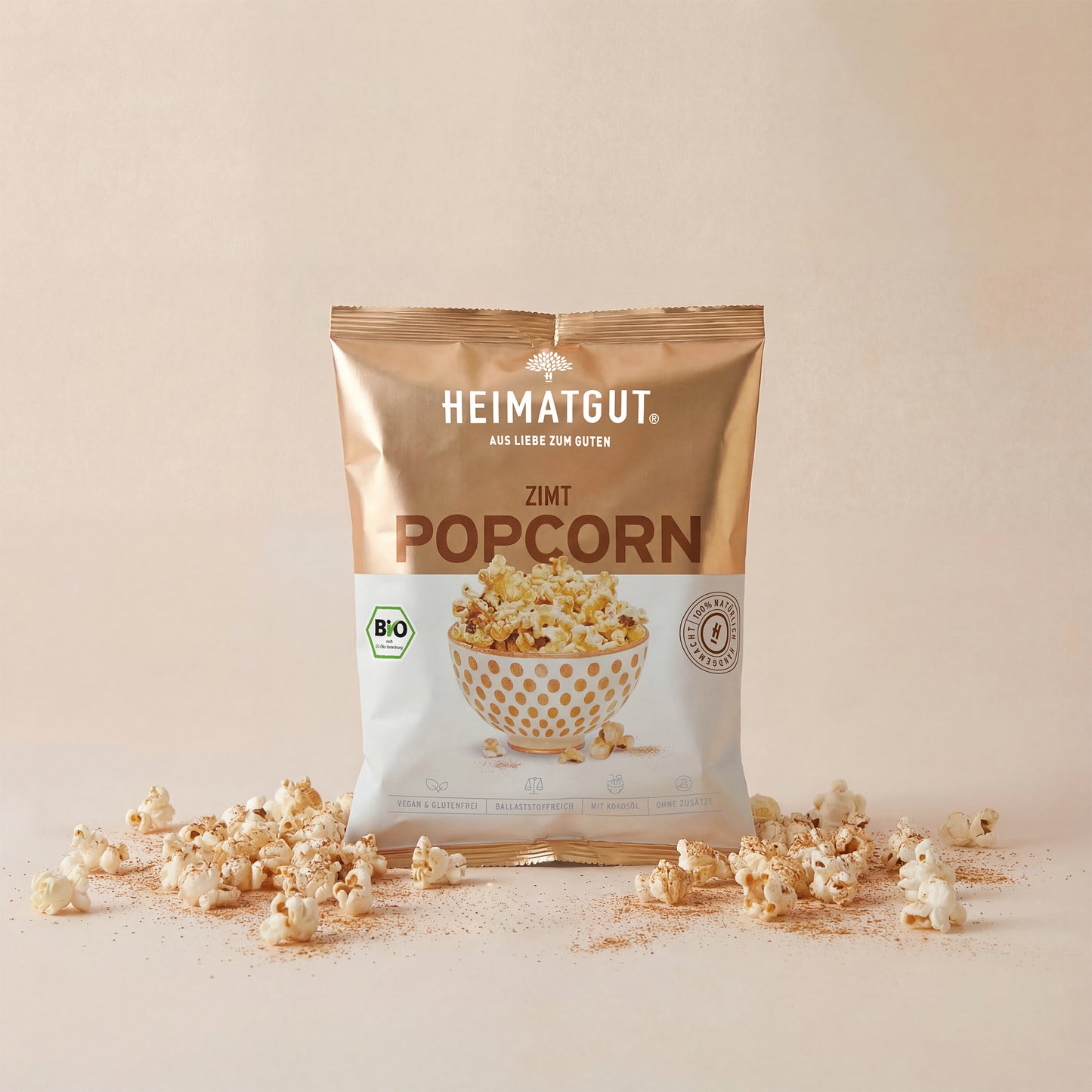 Bio Popcorn Zimt klein