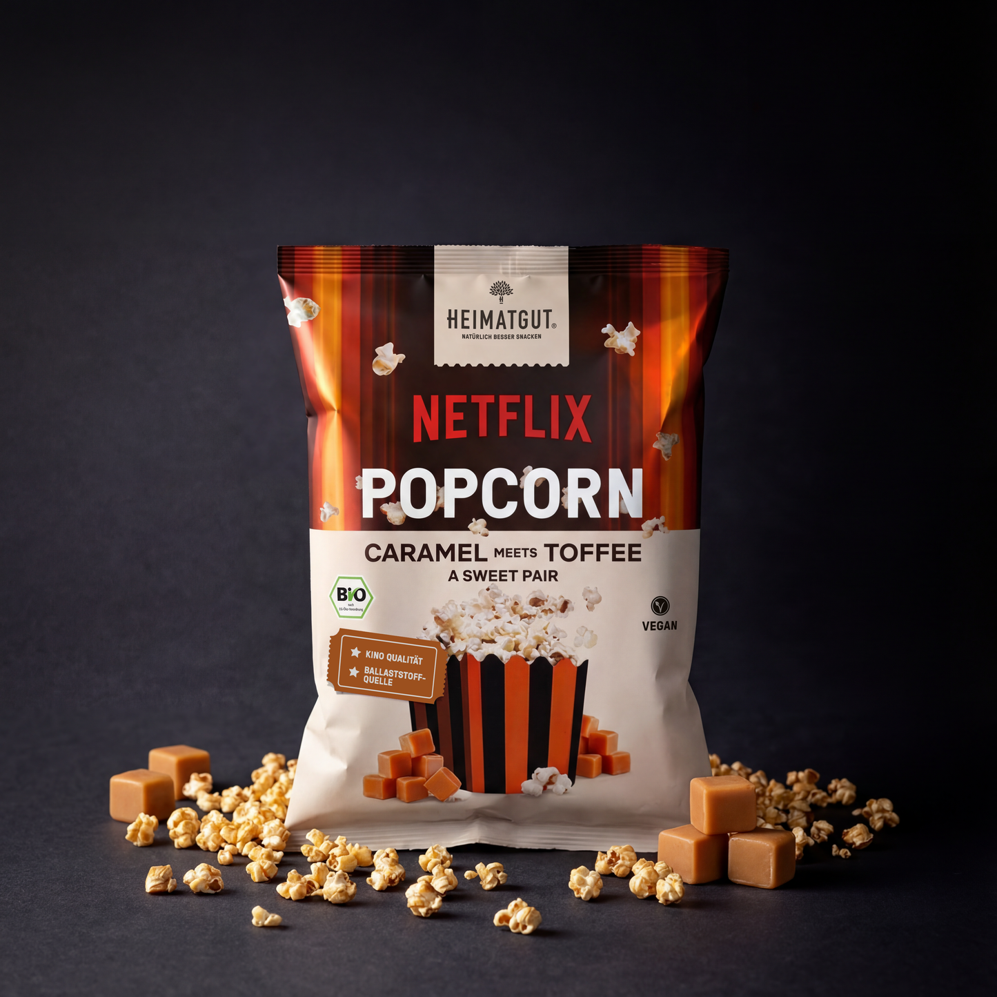BIO Netflix Popcorn Caramel meets Toffee