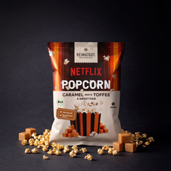 Bio Netflix Popcorn Caramel meets Toffee